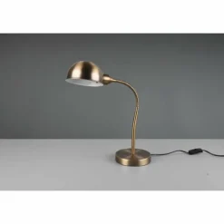 Luminaires Trio Lampe de table Trio Perry Vieux laiton, 1 lumière* Lampes À Poser