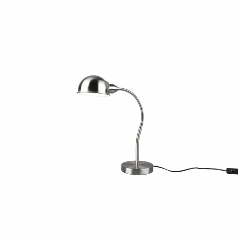 Luminaires Trio Lampe de table Trio Perry Nickel mat, 1 lumière* Lampes À Poser