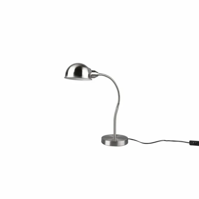 Luminaires Trio Lampe de table Trio Perry Nickel mat, 1 lumière* Lampes À Poser