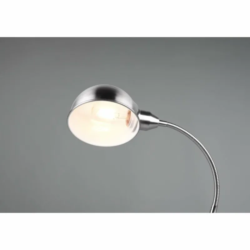 Luminaires Trio Lampe de table Trio Perry Nickel mat, 1 lumière* Lampes À Poser