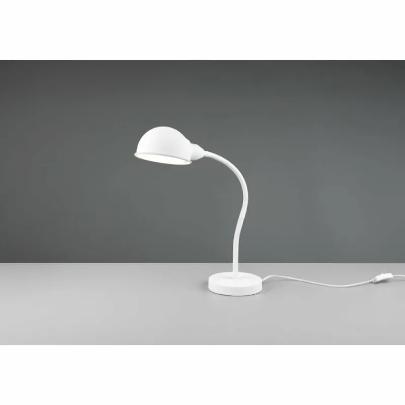 Luminaires Trio Lampe de table Trio Perry Blanc, 1 lumière* Lampes À Poser