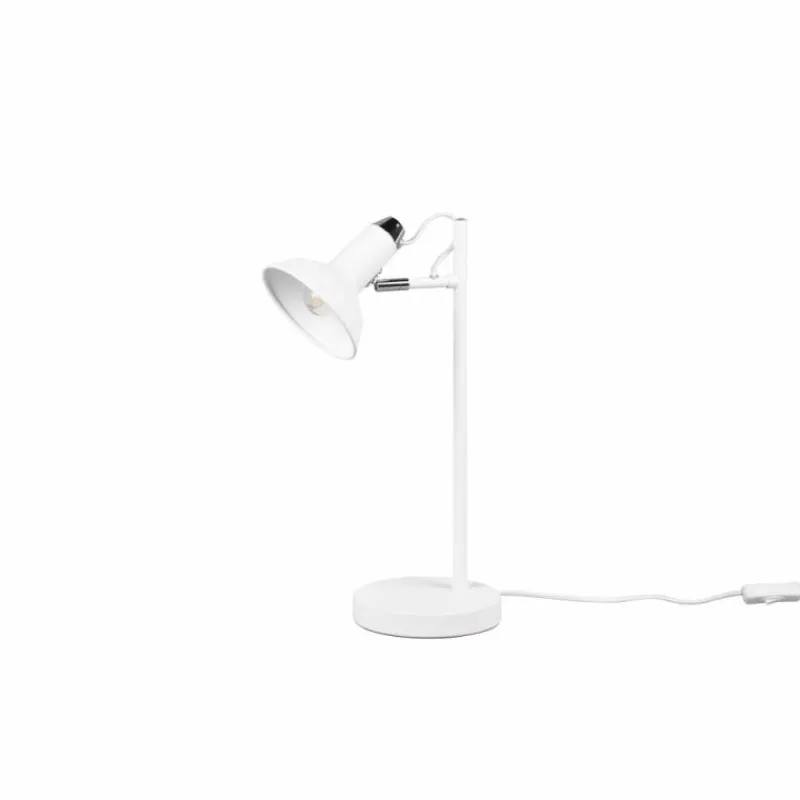 Luminaires Trio Lampe de table Trio Roxie Blanc, 1 lumière* Lampes À Poser