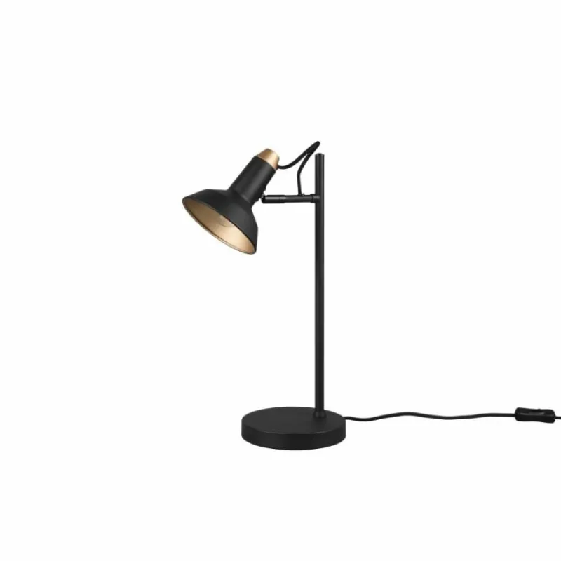 Luminaires Trio Lampe de table Trio Roxie Noir, 1 lumière* Lampes À Poser