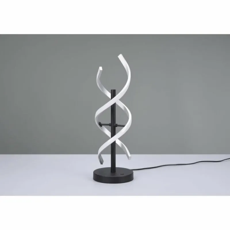 Luminaires Trio Lampe de table Trio Sequence LED Aluminium, Noir, 1 lumière* Lampes À Poser