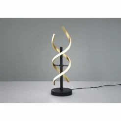 Luminaires Trio Lampe de table Trio Sequence LED Laiton, Noir, 1 lumière* Éclairage Led