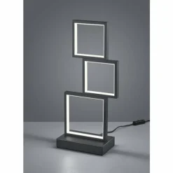 Luminaires Trio Lampe de table Trio Sorrento LED Noir, 1 lumière* Lampes À Poser