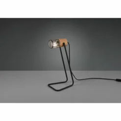 Lampes Vintages & Rétros-Luminaires Trio Lampe de table Trio Tosh LED Noir, 1 lumière