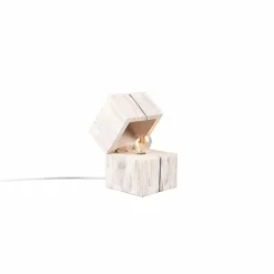 Lampes En Bois-Luminaires Trio Lampe de table Trio TREASURE LED Blanc, 1 lumière