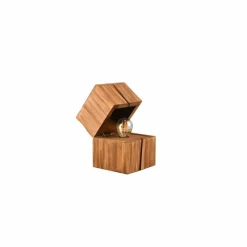 Lampes En Bois-Luminaires Trio Lampe de table Trio TREASURE LED Bois clair, 1 lumière