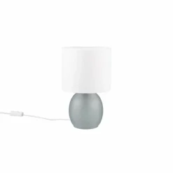 Luminaires Trio Lampe de table Trio VELA Gris, 1 lumière