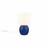 Luminaires Trio Lampe de table Trio VELA Bleu, 1 lumière