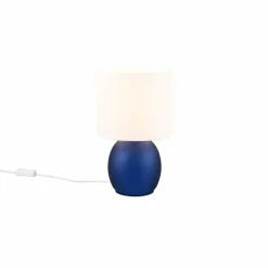 Luminaires Trio Lampe de table Trio VELA Bleu, 1 lumière