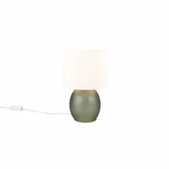 Luminaires Trio Lampe de table Trio VELA Vert, 1 lumière