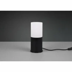 Luminaires Trio Lampe de table Trio-Leuchten Robin Noir, 1 lumière