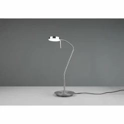 Luminaires Trio Lampe de table Trio-Leuchten Monza LED Nickel mat, 1 lumière* Éclairage Led