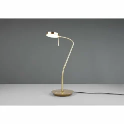 Luminaires Trio Lampe de table Trio-Leuchten Monza LED Laiton, 1 lumière* Éclairage Led
