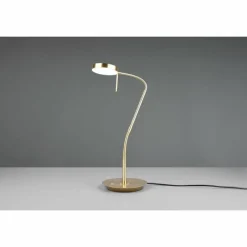 Luminaires Trio Lampe de table Trio-Leuchten Monza LED Laiton, 1 lumière* Éclairage Led