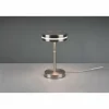 Luminaires Trio Lampe de table Trio-Leuchten Franklin LED Nickel mat, 1 lumière* Lampes À Poser