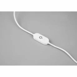 Luminaires Trio Lampe de table Trio-Leuchten Edge LED Blanc, 1 lumière* Lampes À Poser