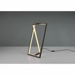 Luminaires Trio Lampe de table Trio-Leuchten Edge LED Noir, 1 lumière* Lampes À Poser