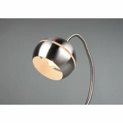 Luminaires Trio Lampe de table Trio-Leuchten Fletcher Nickel mat, 1 lumière* Lampes À Poser