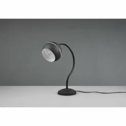 Luminaires Trio Lampe de table Trio-Leuchten Fletcher Noir, 1 lumière* Lampes À Poser