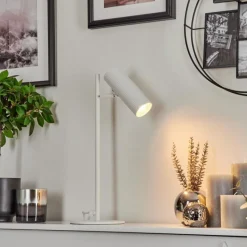 Luminaires Scandinaves-hofstein Lampe de table Trutielle Blanc, 1 lumière