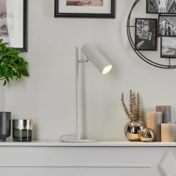 Luminaires Scandinaves-hofstein Lampe de table Trutielle Blanc, 1 lumière