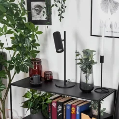 Luminaires Scandinaves-hofstein Lampe de table Trutielle Noir, 1 lumière