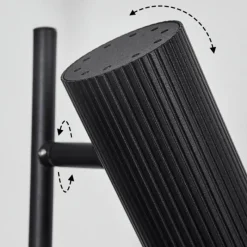 Luminaires Scandinaves-hofstein Lampe de table Trutielle Noir, 1 lumière