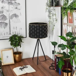 Lampes En Tissu-hofstein Lampe de table Ubac Noir, 1 lumière