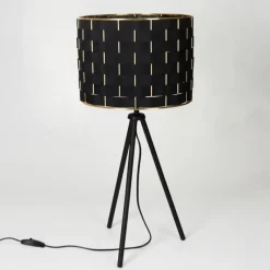 Lampes En Tissu-hofstein Lampe de table Ubac Noir, 1 lumière