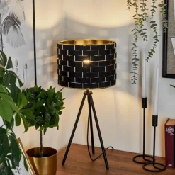 Lampes En Tissu-hofstein Lampe de table Ubac Noir, 1 lumière