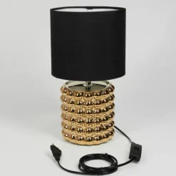 Lampes En Tissu-hofstein Lampe de table Varam Or, 1 lumière