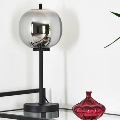 hofstein Lampe de table Verbania Noir, 1 lumière