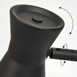 Luminaires Scandinaves-hofstein Lampe de table Vijes Noir, 1 lumière