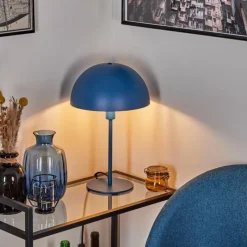 Lampes Dorées-hofstein Lampe de table Vivian Bleu, 1 lumière