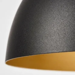 Lampes Dorées-hofstein Lampe de table Vivian Noir, 1 lumière