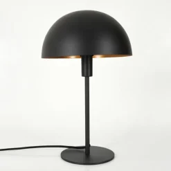 Luminaires Scandinaves-hofstein Lampe de table Vivian Noir, 1 lumière