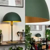 Luminaires Scandinaves-hofstein Lampe de table Vivian Vert, 1 lumière