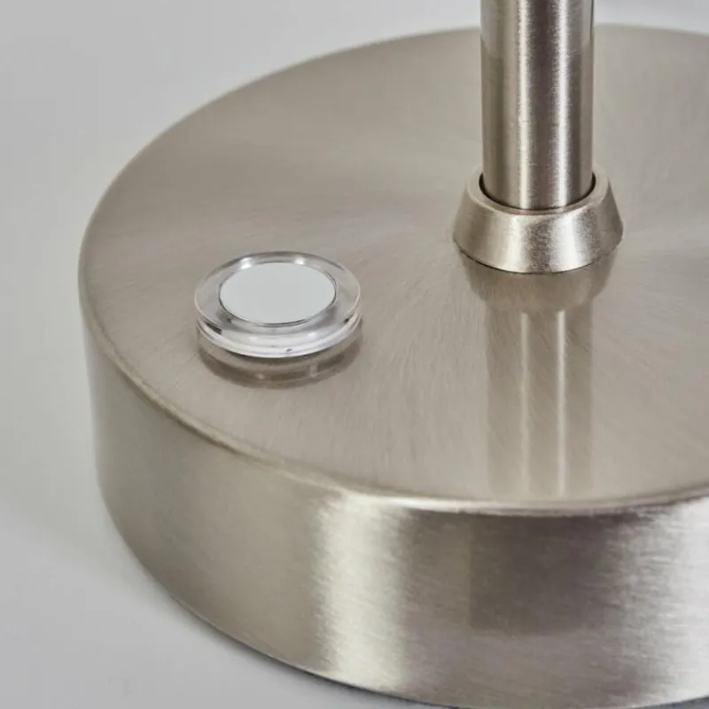 hofstein Lampe de table Wacissa Nickel mat, 1 lumière