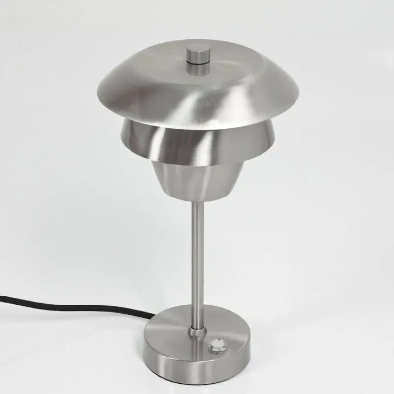 hofstein Lampe de table Wacissa Nickel mat, 1 lumière
