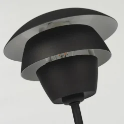 hofstein Lampe de table Wacissa Noir, 1 lumière, Changeur de couleurs* Lampes À Poser