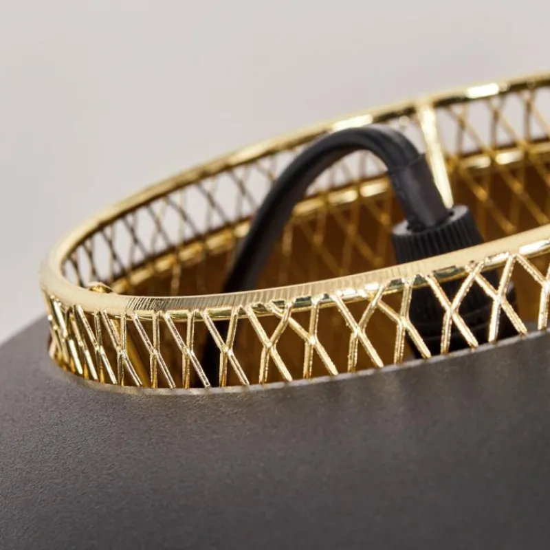 Lampes Dorées-hofstein Lampe de table Wambez Laiton, 1 lumière