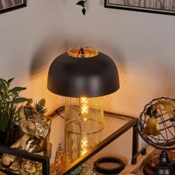 Lampes Dorées-hofstein Lampe de table Wambez Laiton, 1 lumière