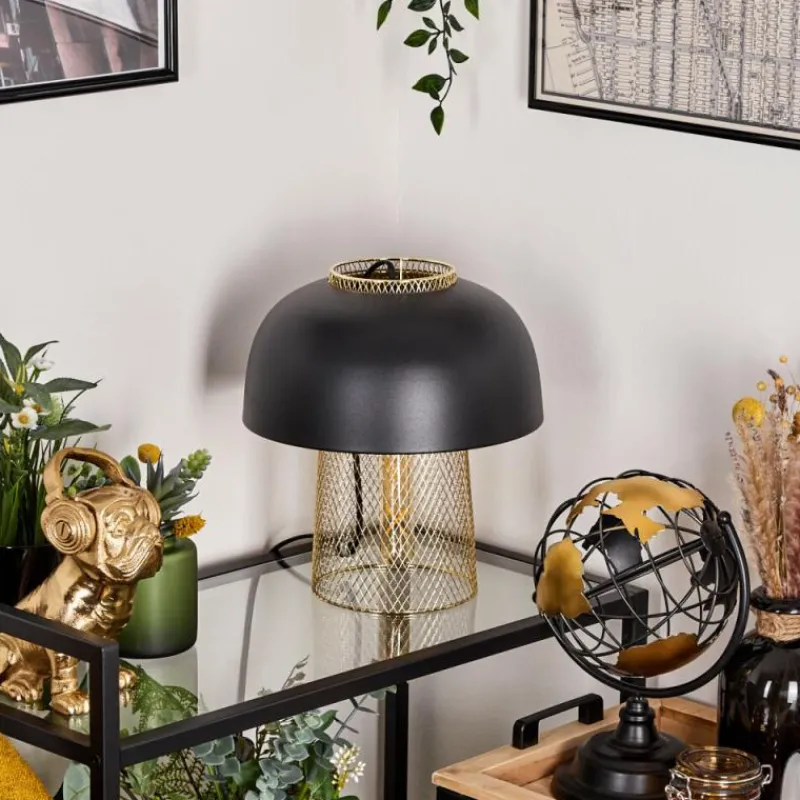 Lampes Dorées-hofstein Lampe de table Wambez Laiton, 1 lumière