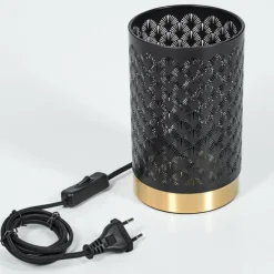 Lampes Dorées-hofstein Lampe de table Wamic Or, 1 lumière