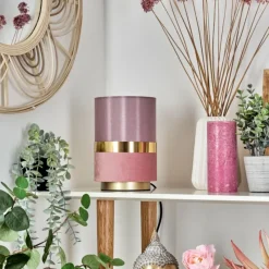 Lampes En Tissu-hofstein Lampe de table Weiler Or, 1 lumière