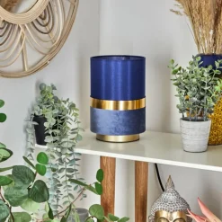 Lampes En Tissu-hofstein Lampe de table Weiler Or, 1 lumière