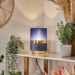 Lampes En Tissu-hofstein Lampe de table Weiler Or, 1 lumière